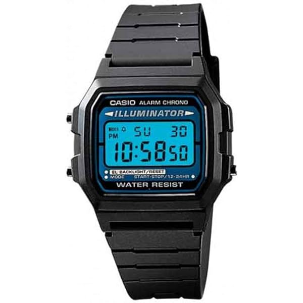 Amazon.com: Casio Men's Vintage F105W-1A Illuminator Water